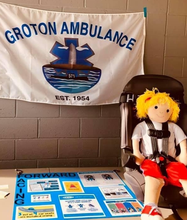 Groton Ambulance Car Seat Event